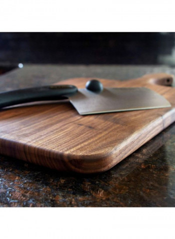 Large Wood Cutting Board Brown 16.5 x 8.5 x 1inch