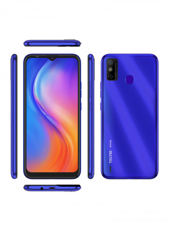 Spark 6 Go Dual SIM Aqua Blue 2GB RAM 32GB 4G LTE