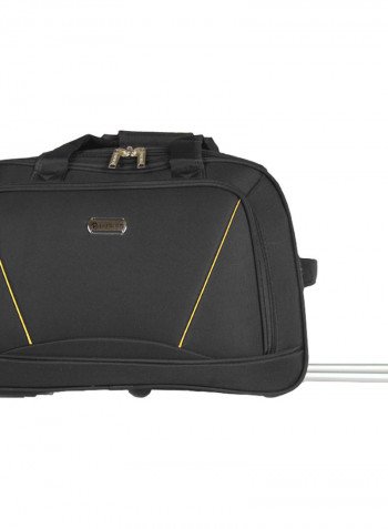 3 Piece Softside Duffel Bags Set Black