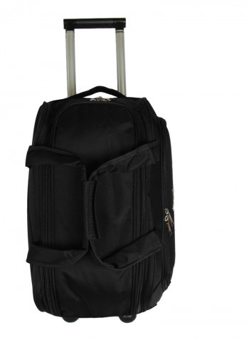 3 Piece Softside Duffel Bags Set Black
