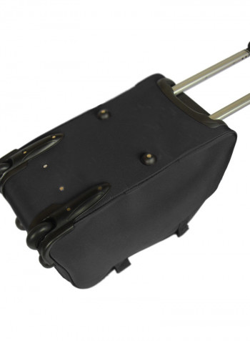 3 Piece Softside Duffel Bags Set Black