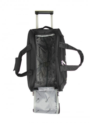 3 Piece Softside Duffel Bags Set Black