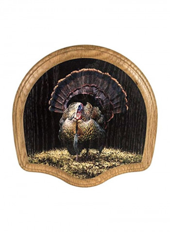 Deluxe Turkey Mounting And Display Kit Brown/Grey 19.5x9.75x2.63inch