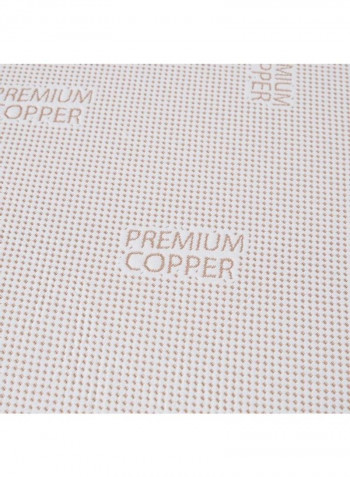 Essence Copper Infused Mattress Topper Combination Beige 200x180cm