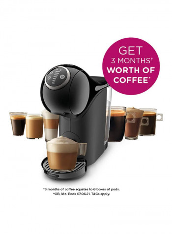 Genio S Plus Coffee Machine 0.8 l 1500 W 132180907 Black/Clear