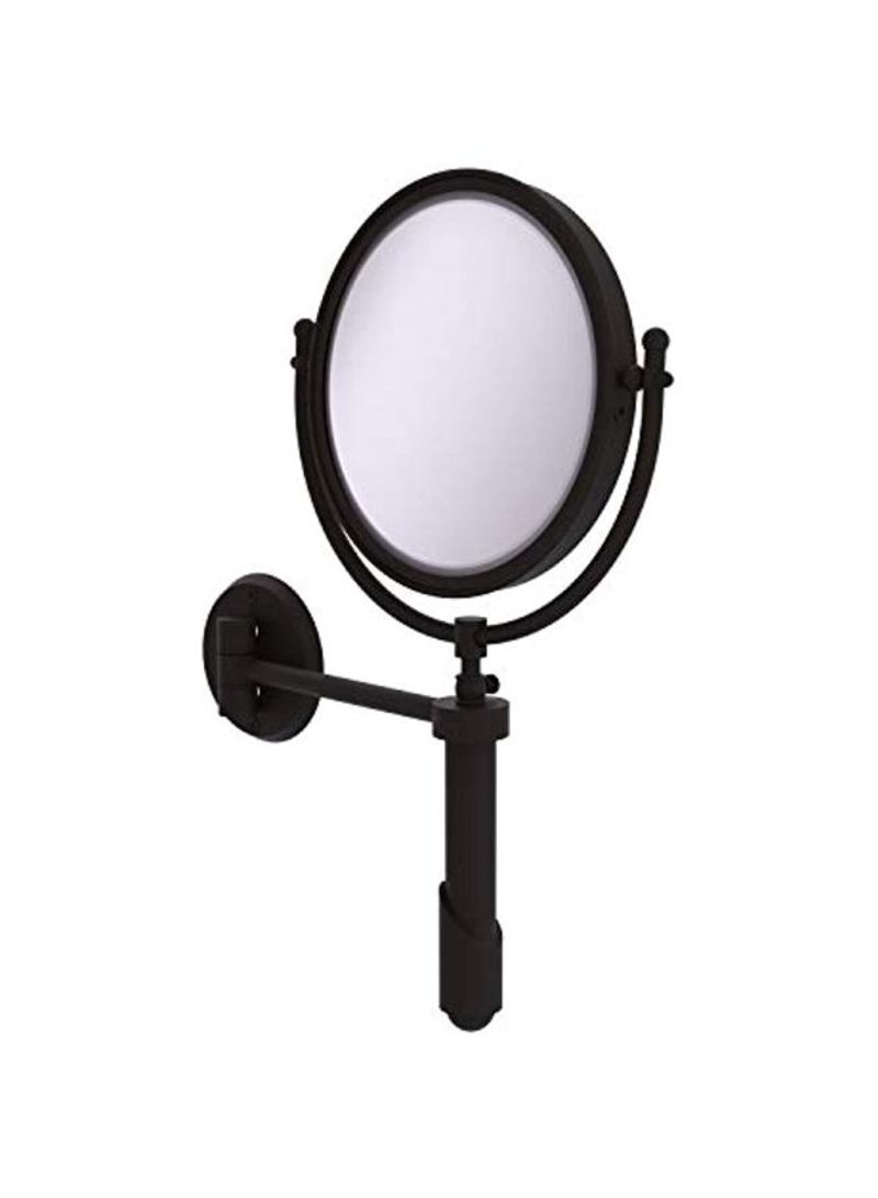 Soho Collection Wall Mounted Magnification Make-Up Mirror Silver 8inch