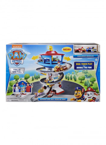 True Metal Adventure Bay Rescue Way Playset