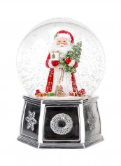 Musical Santa Snow Globe White/Red/Brown 6.5inch reviews Musical Santa Snow Globe White/Red/Brown 6.5inch
