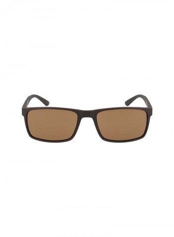 Men's Full-Rim TR90 Rectangle Sunglasses - Lens Size: 57 mm