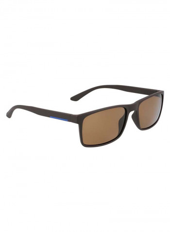Men's Full-Rim TR90 Rectangle Sunglasses - Lens Size: 57 mm