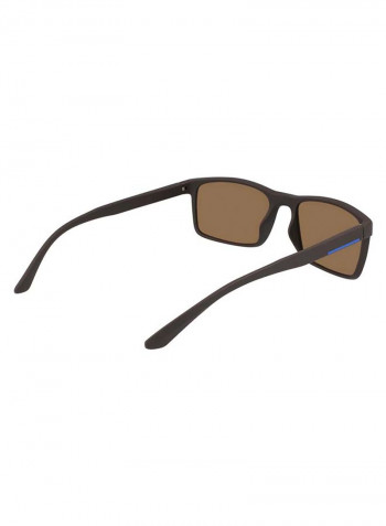 Men's Full-Rim TR90 Rectangle Sunglasses - Lens Size: 57 mm