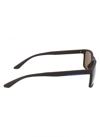 Men's Full-Rim TR90 Rectangle Sunglasses - Lens Size: 57 mm