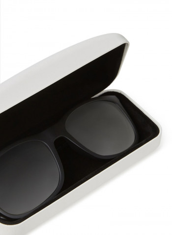 Men's Full-Rim TR90 Rectangle Sunglasses - Lens Size: 57 mm