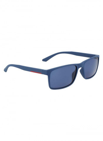 Men's Full-Rim TR90 Rectangle Sunglasses - Lens Size: 57 mm