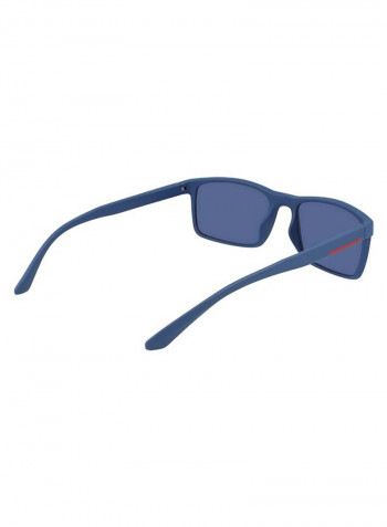Men's Full-Rim TR90 Rectangle Sunglasses - Lens Size: 57 mm