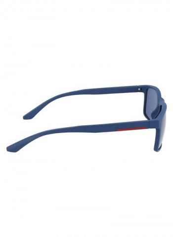 Men's Full-Rim TR90 Rectangle Sunglasses - Lens Size: 57 mm