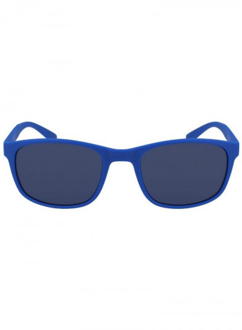 Men's Full Rimmed Rectangular Frame Sunglasses - Lens Size: 56 mm