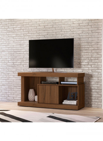 Quartzo Low 50 Inch TV Unit Brown 125x69x40cm
