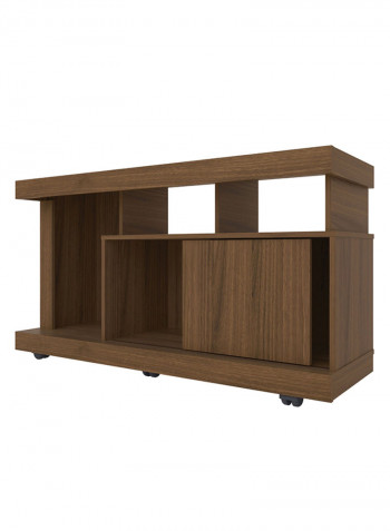 Quartzo Low 50 Inch TV Unit Brown 125x69x40cm
