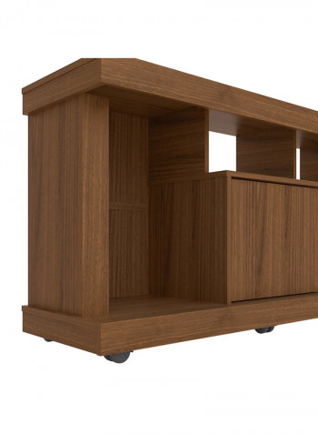 Quartzo Low 50 Inch TV Unit Brown 125x69x40cm