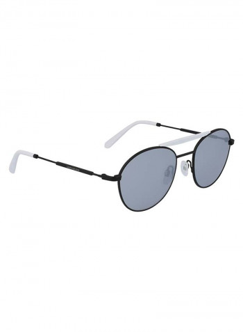 Full Rimmed Round Frame Sunglasses - Lens Size: 52 mm
