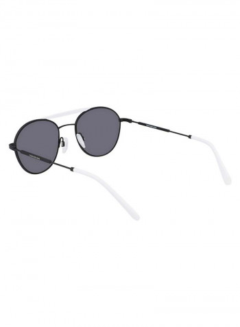 Full Rimmed Round Frame Sunglasses - Lens Size: 52 mm
