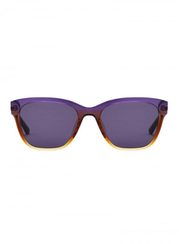 Women's Full Rimmed Square Frame Sunglasses - Lens Size: 55 mm