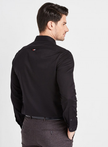 Basic Oxford Shirt Black