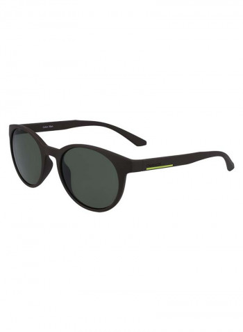 Full Rimmed Round Frame Sunglasses - Lens Size: 52 mm