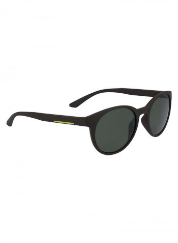 Full Rimmed Round Frame Sunglasses - Lens Size: 52 mm