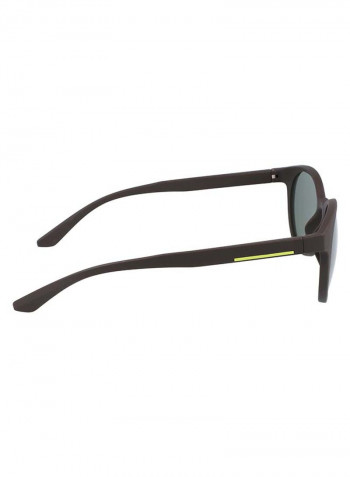 Full Rimmed Round Frame Sunglasses - Lens Size: 52 mm