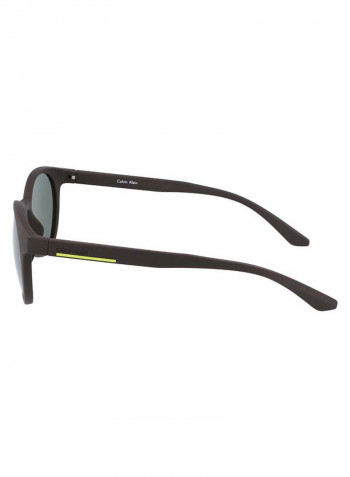 Full Rimmed Round Frame Sunglasses - Lens Size: 52 mm