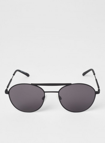 Full Rimmed Round Frame Sunglasses - Lens Size: 52 mm