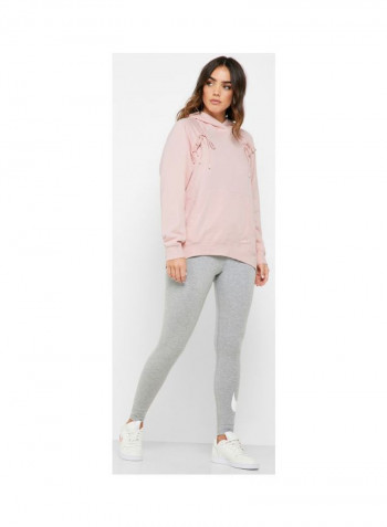 NSW Essential Fleece Hoodie Pink