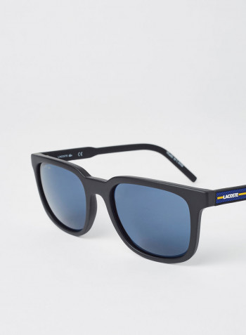 Men's Full-Rim Injected Modified Rectangle Sunglasses - Lens Size: 54 mm