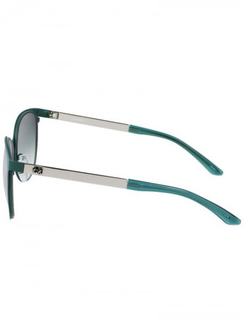 Women's Full Rimmed Cat-Eye Sunglasses - Lens Size: 58 mm