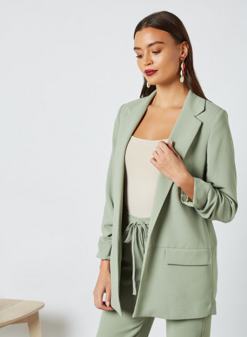 Crepe Blazer Apple