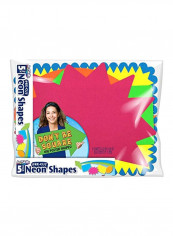 5-Piece Pre Cut Poster Board Shapes Pink/Green/Orange reviews 5-Piece Pre Cut Poster Board Shapes Pink/Green/Orange