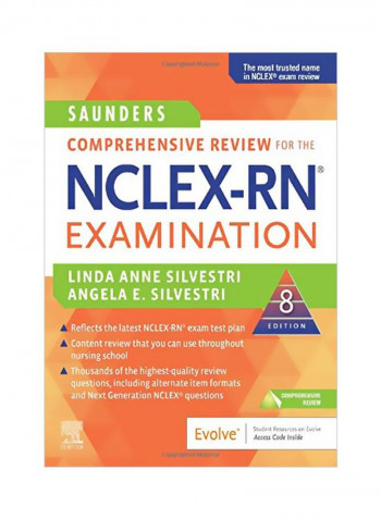Saunders Comprehensive Review For The NCLEX-RN Examination Paperback 8