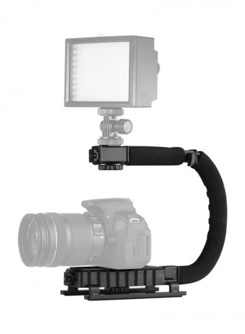 3-Axis Handheld Stabilizers With Telescopic Pole Black