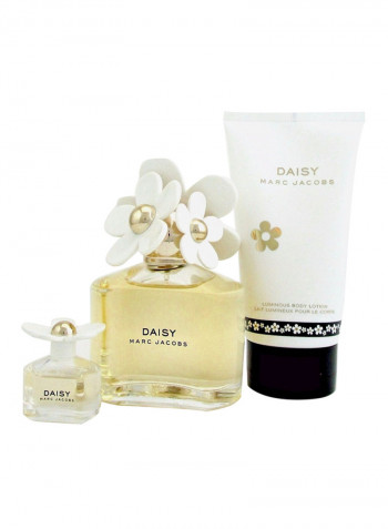 مجموعة ديزي من 3 قطع 1 X EDT 100 Ml, 1 X Mini EDT 4 Ml, 1 X Body Lotion 150مل