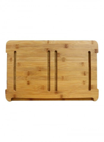 4-Piece Storage Boxes With Cutting Board And Flat Bracket Multicolour