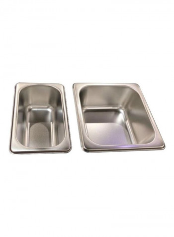 4-Piece Storage Boxes With Cutting Board And Flat Bracket Multicolour
