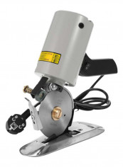Portable Low-Noise Cloth Cutting Machine Silver/Black