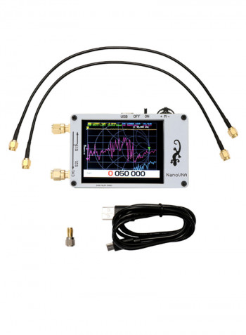 Digital Display Mini Vector Network Analyzer Silver/Black/Gold
