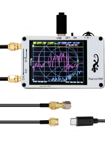 Digital Display Mini Vector Network Analyzer Silver/Black/Gold