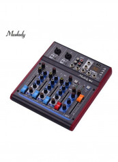 Professional 4 Channel Digital Mixer Mixing Console