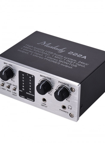 2-Channel Audio System With USB Cable