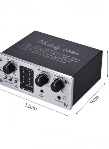 2-Channel Audio System With USB Cable