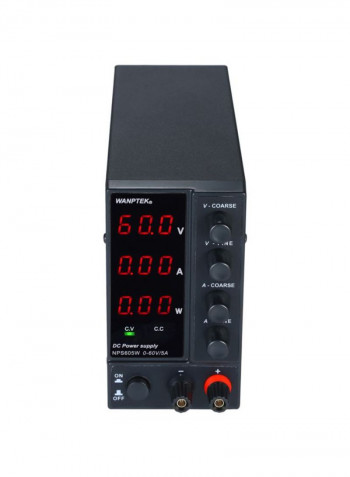 Switching DC Power Supply Black 123x207x70millimeter